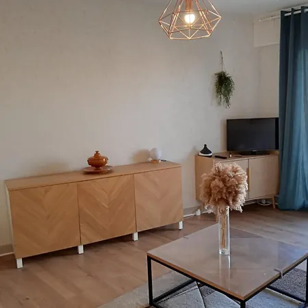 Apartment Traversant Avec Parking Gratuit Et Navette Gratuite A 2 Mn A Pied *